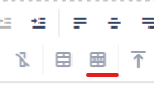 Schaltfläche zum Teilen einer verbundenen Zelle in einer Confluence Tabelle